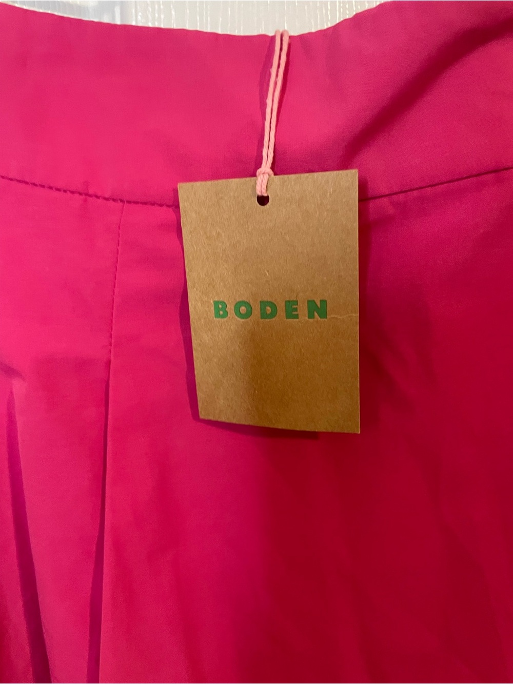 Boden Isabella Taffeta Midi Skirt in Cherry Jam Size 6 NWT - Picture 6 of 11